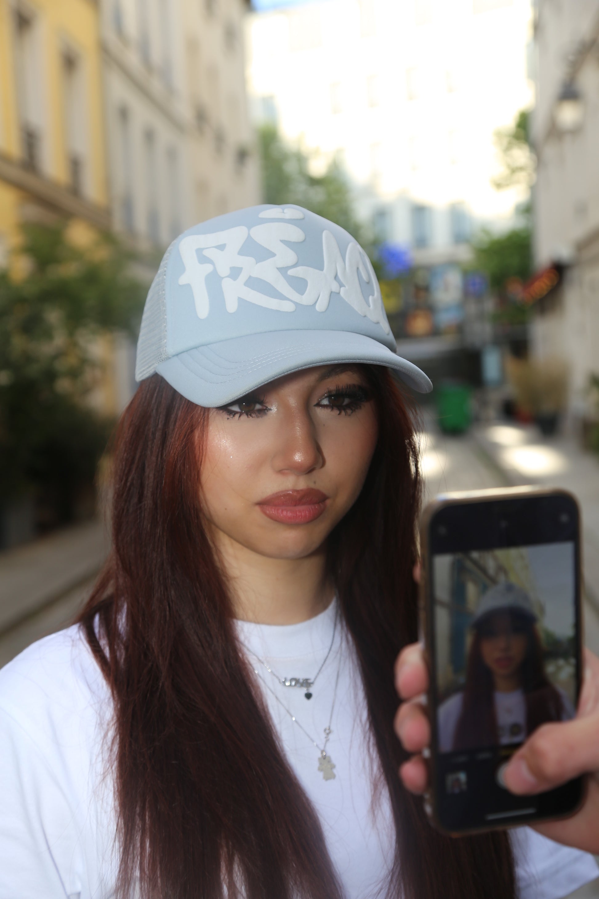 Freacker casquette grise