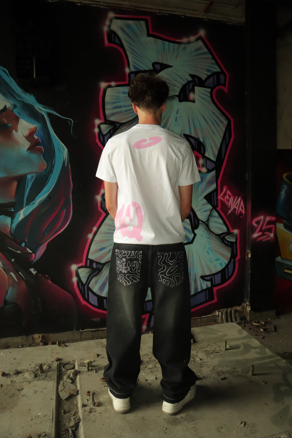 Graffreaq t-shirt rose