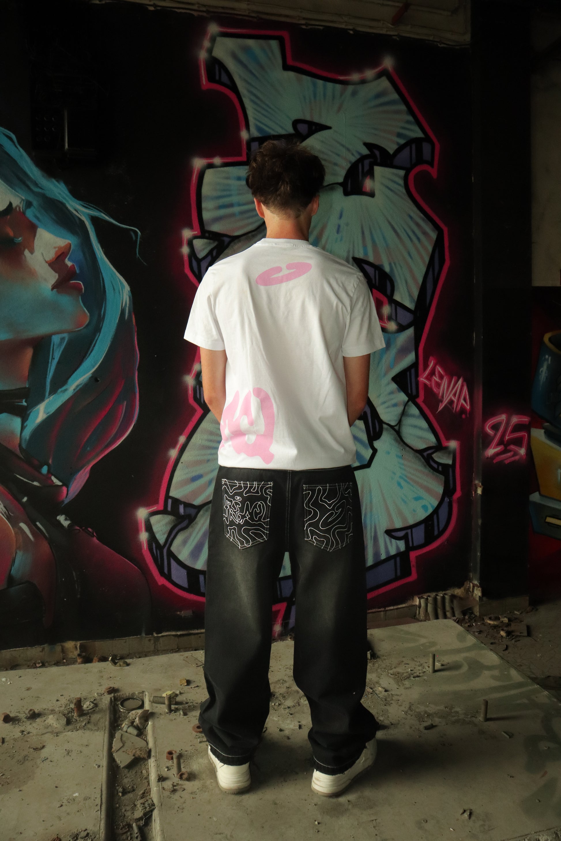 Graffreaq t-shirt rose